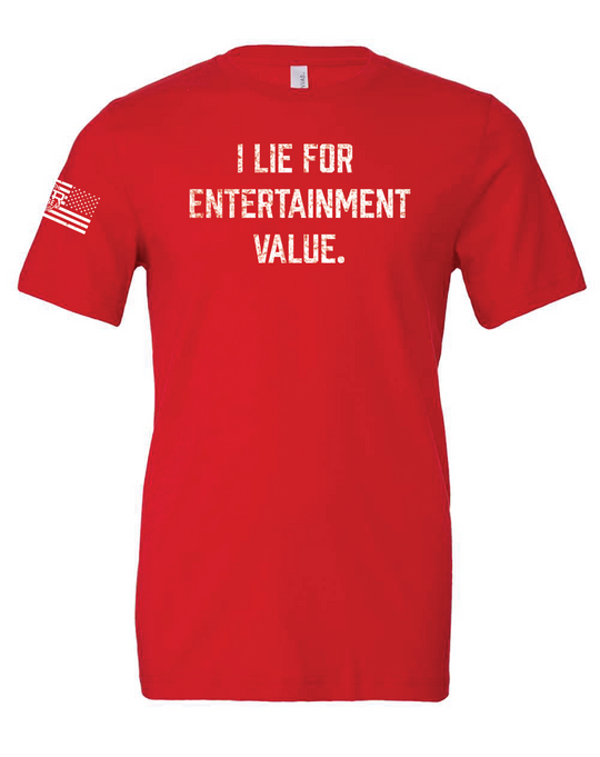 MTR Defense Lie for Entertainment Value Bella Canvas T-shirt