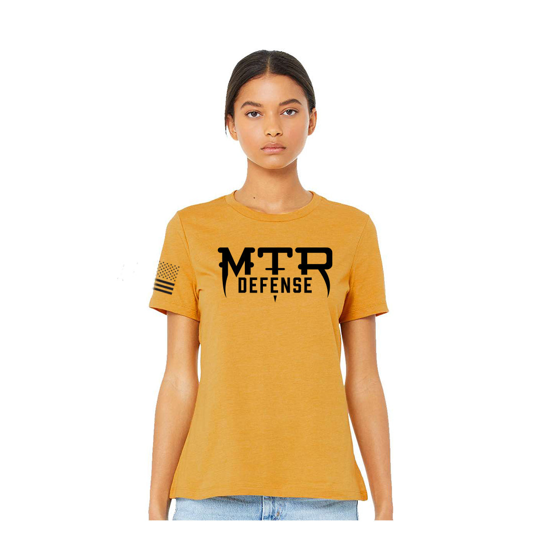 MTR Defense® Ladies Cut Bella Canvas MTR Logo Tshirts